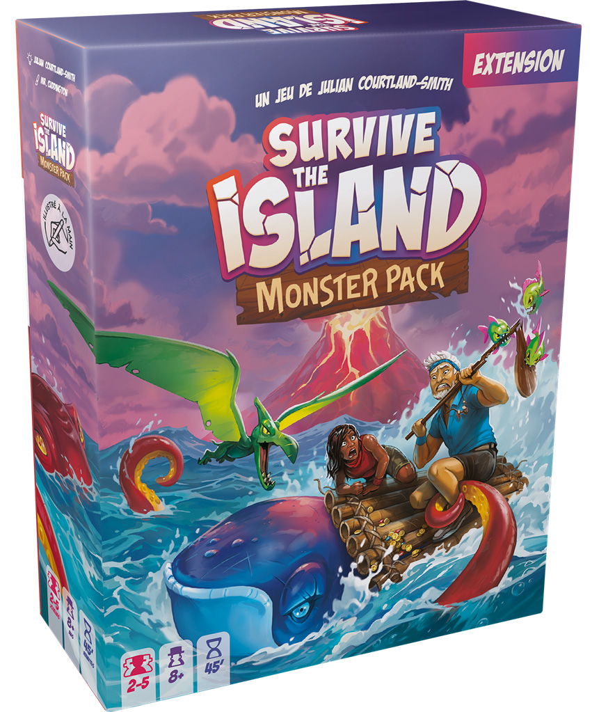 Boite de Survive The Island - Monster Pack