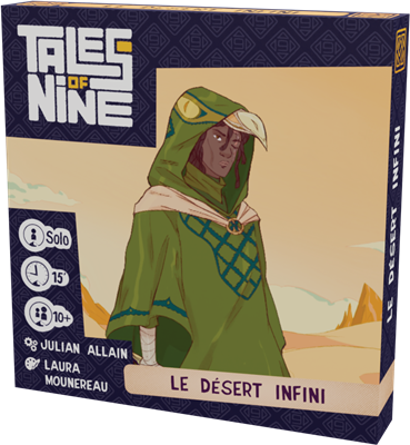 Boite de Tales of Nine - Le Désert Infini