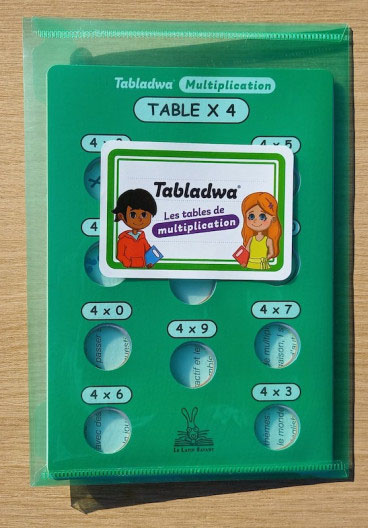 Boite de Tabladwa - Tables de Multiplications