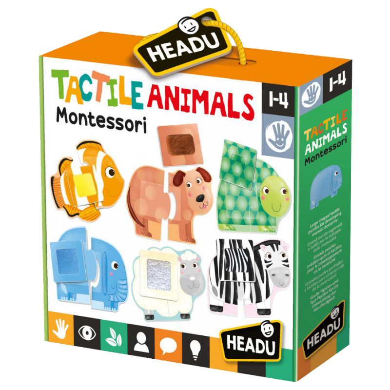 Boite de Tactile Animals Montessori