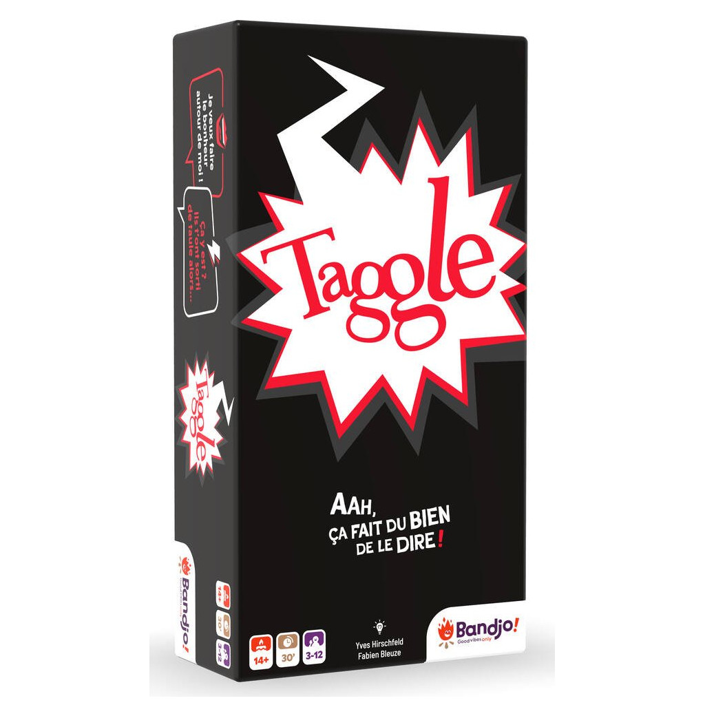 Boite de Taggle - Ça fait du bien de le dire !