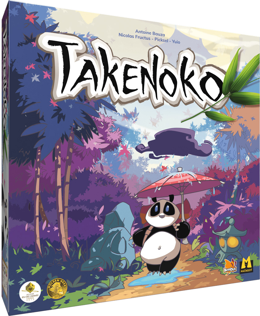 Boite de Takenoko : As d'Or 2012 - Édition 2025