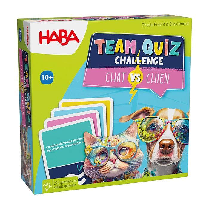 Boite de Team Quiz Challenge - Chat vs. chien
