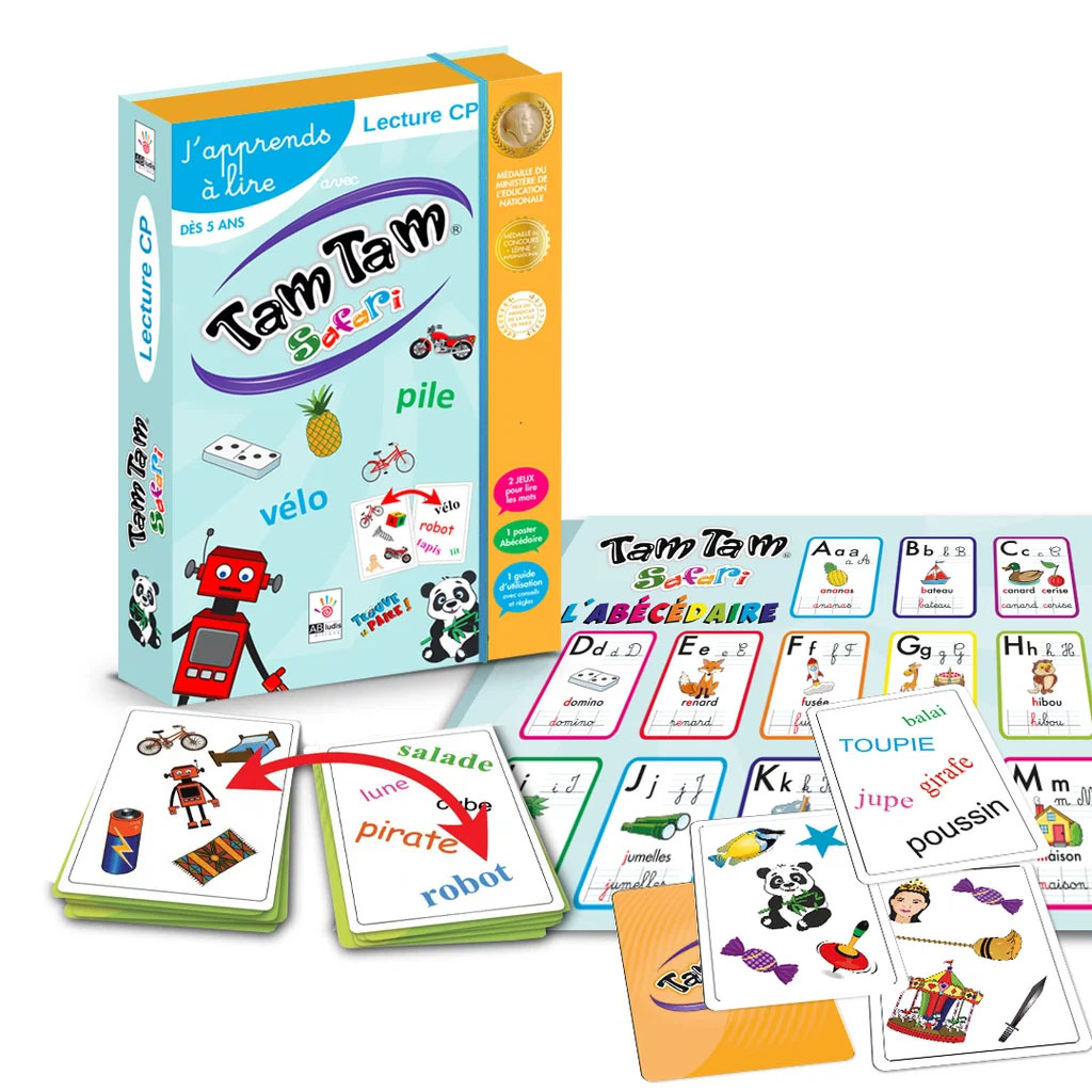 Boite de Tam Tam - Safari - Le coffret CP