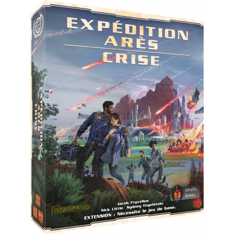 Boite de Terraforming Mars - Expédition Ares - Crise