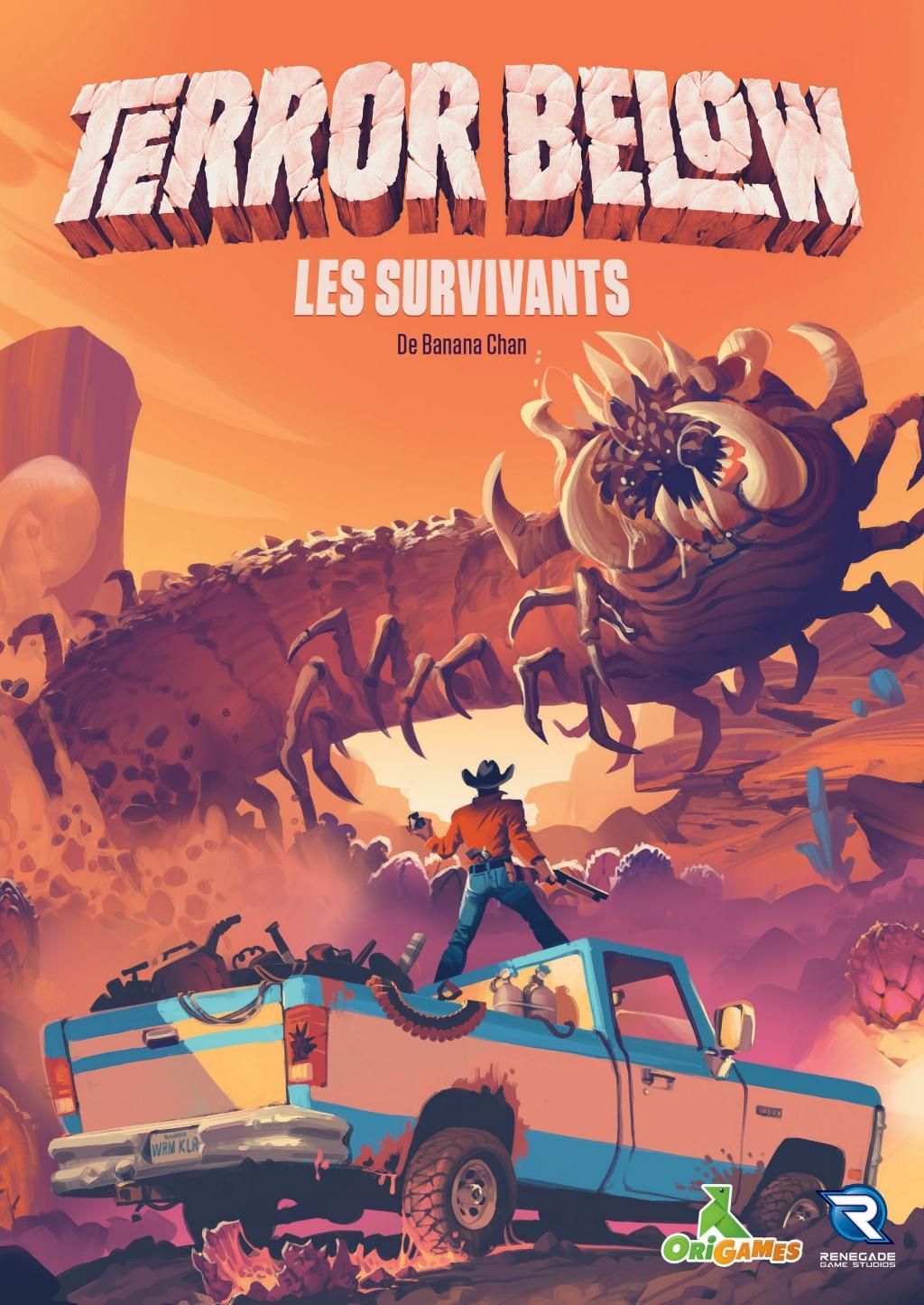 Boite de Terror Below : Livre goodies - Les Survivants