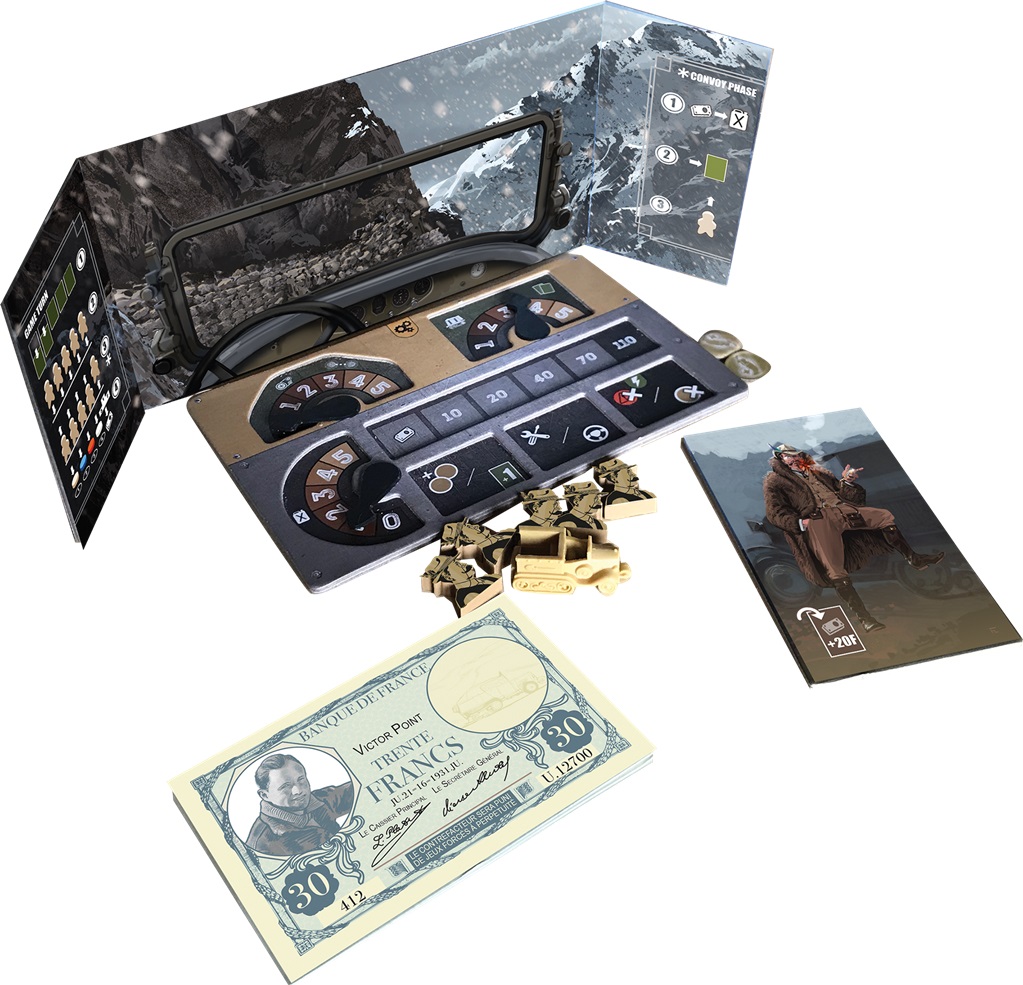 Boite de The Great Race : Equipage Suisse