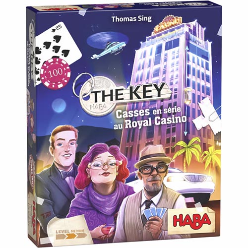 Boite de The Key - Casses en Série au Royal Casino