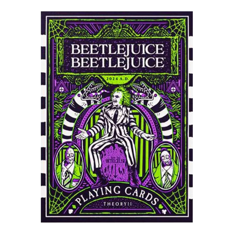Boite de Jeu de 54 cartes - Theory11 - Beetlejuice