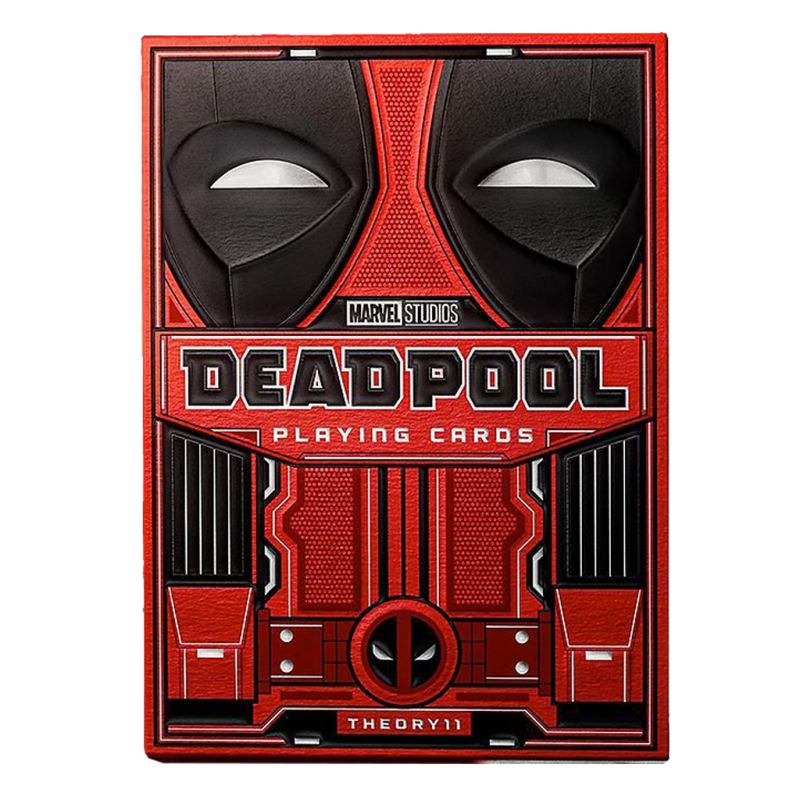 Boite de Jeu de 54 cartes - Theory11 - Deadpool