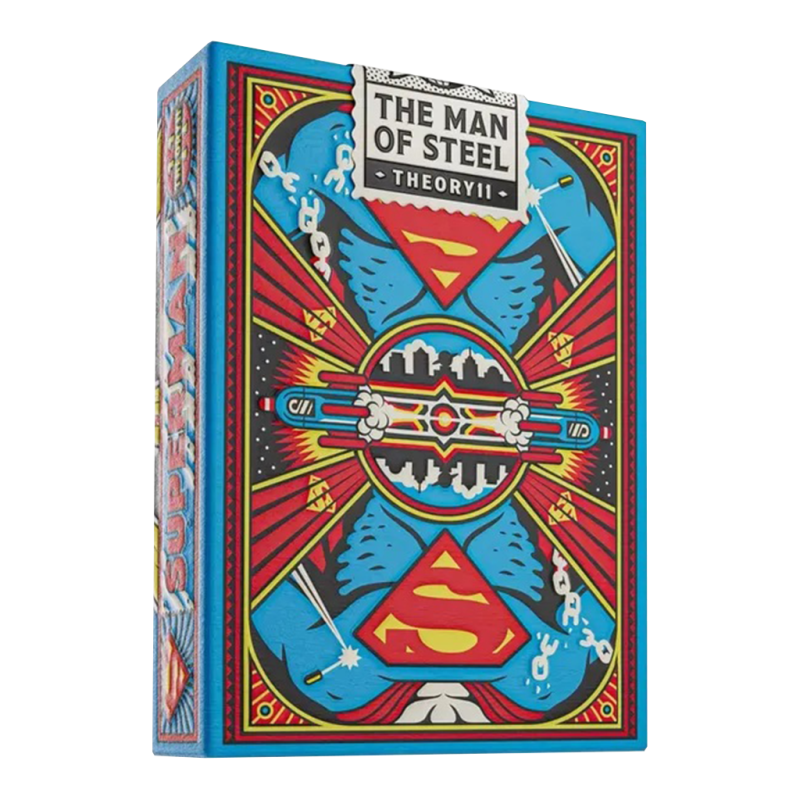 Boite de Jeu de 54 cartes - Theory11 - Superman