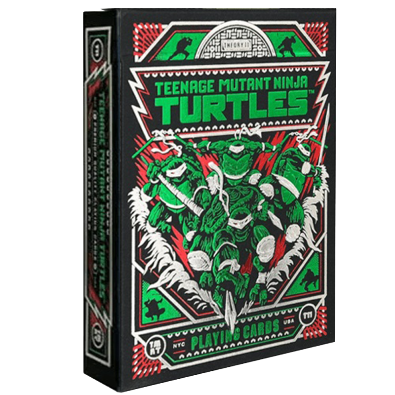 Boite de Jeu de 54 cartes - Theory11 - Tortues Ninja