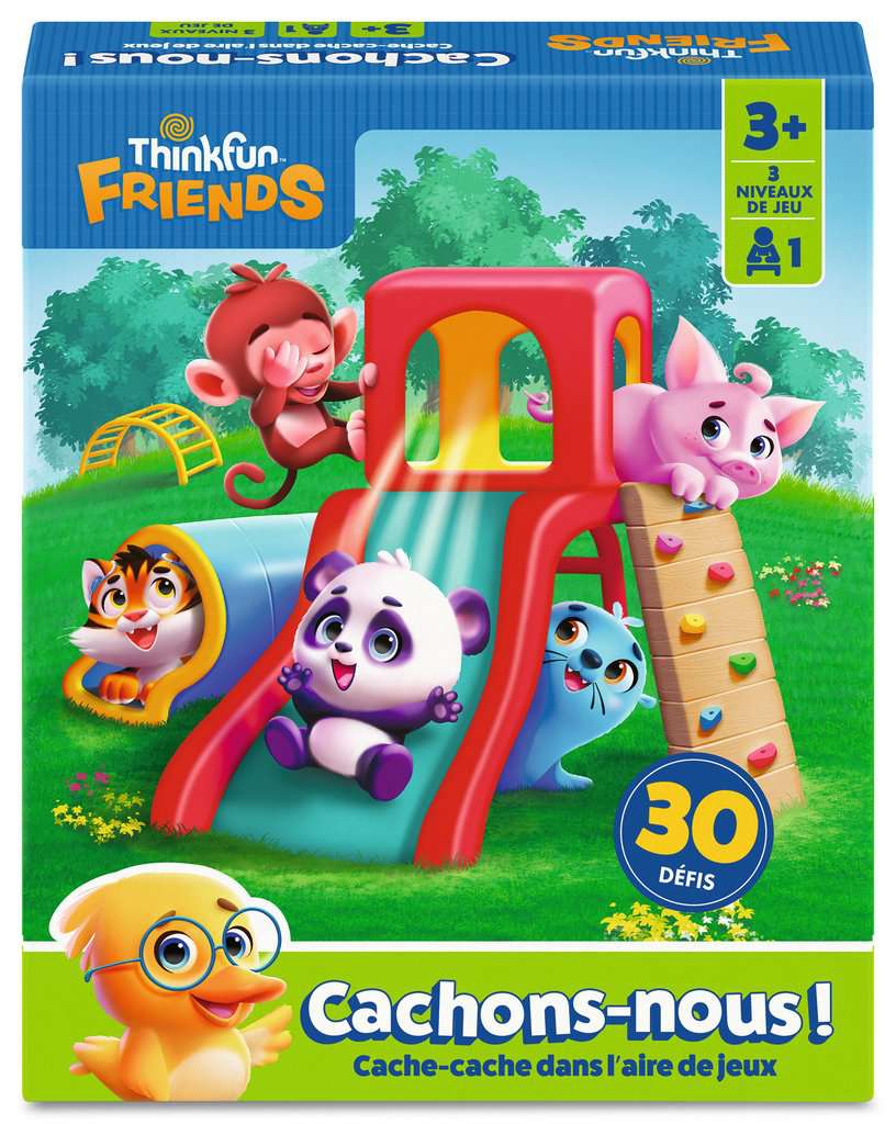 Boite de ThinkFun Friends - Cachons-nous