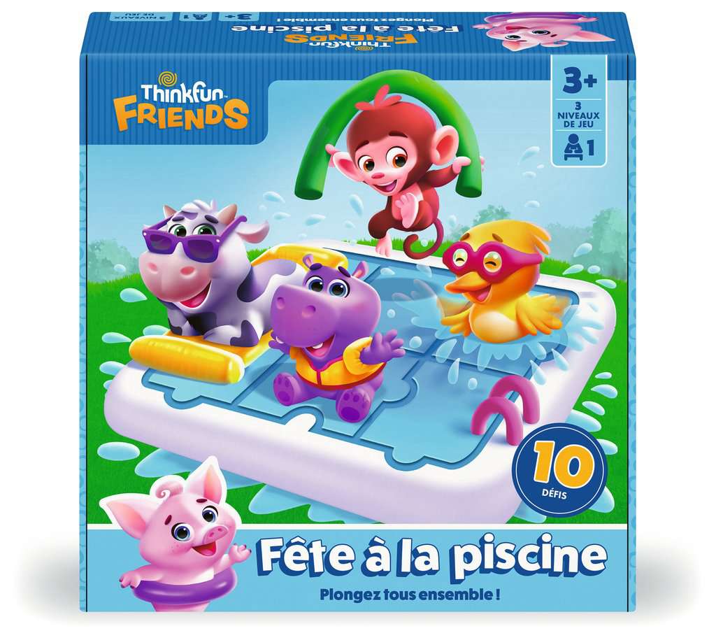 Boite de ThinkFun Friends - Fête à la piscine