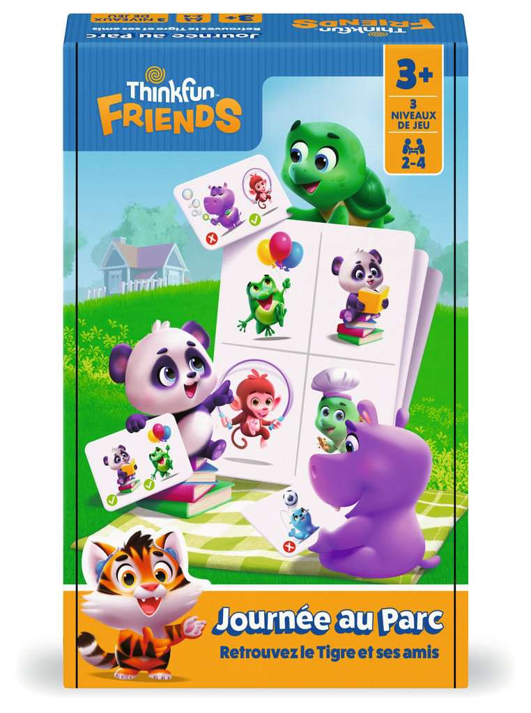 Boite de ThinkFun Friends - Journée au Parc