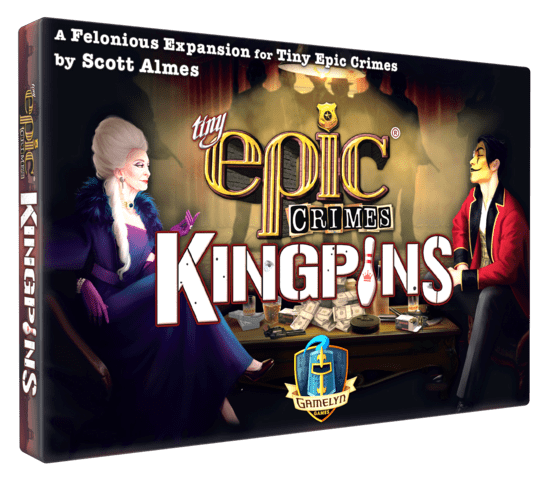 Boite de Tiny Epic Crimes - Kingpins