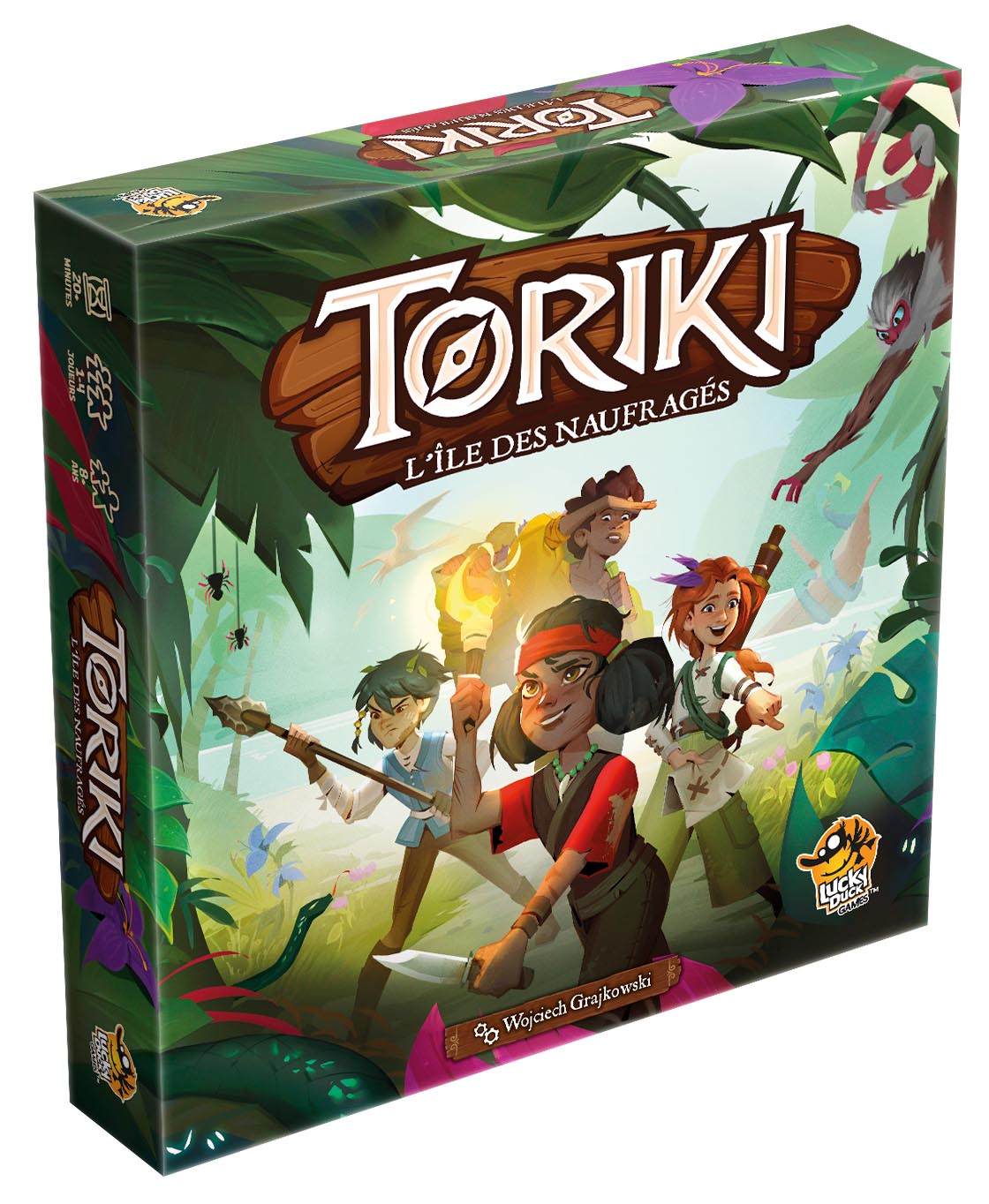 Boite de Toriki - L'île des naufragés