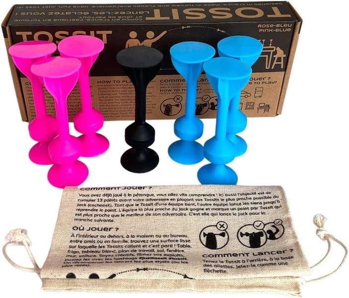 Boite de Tossit - Rose & Bleu