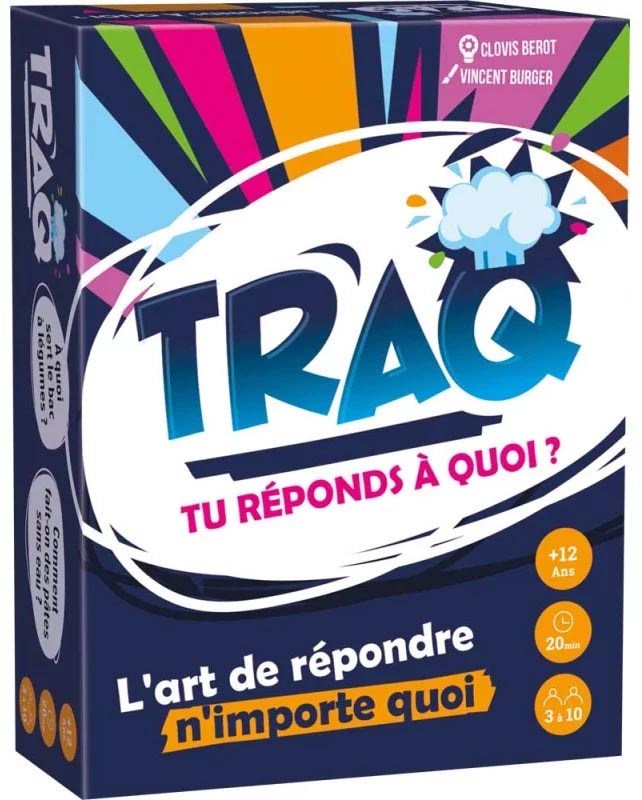 Boite de TRAQ - Tu réponds à quoi ?