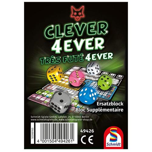 Boite de Très Futé 4Ever - Bloc Recharge