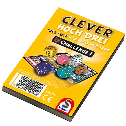 Boite de Très Futé : A La Puissance 3 - Bloc Challenge 1