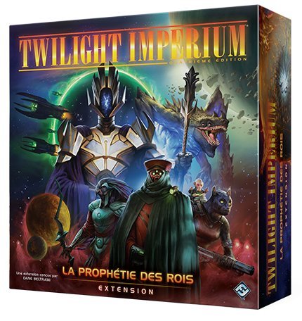 Boite de Twilight Imperium 4e Édition : Extension La Prophétie des Rois