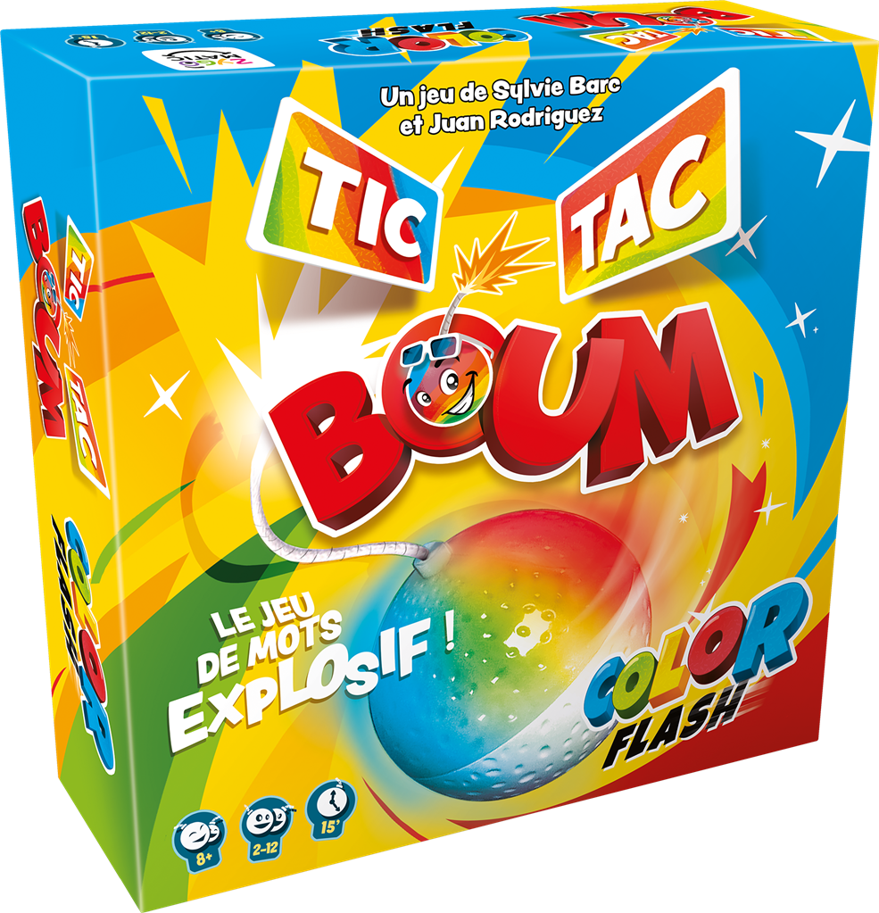Boite de Tic Tac Boum - Color Flash