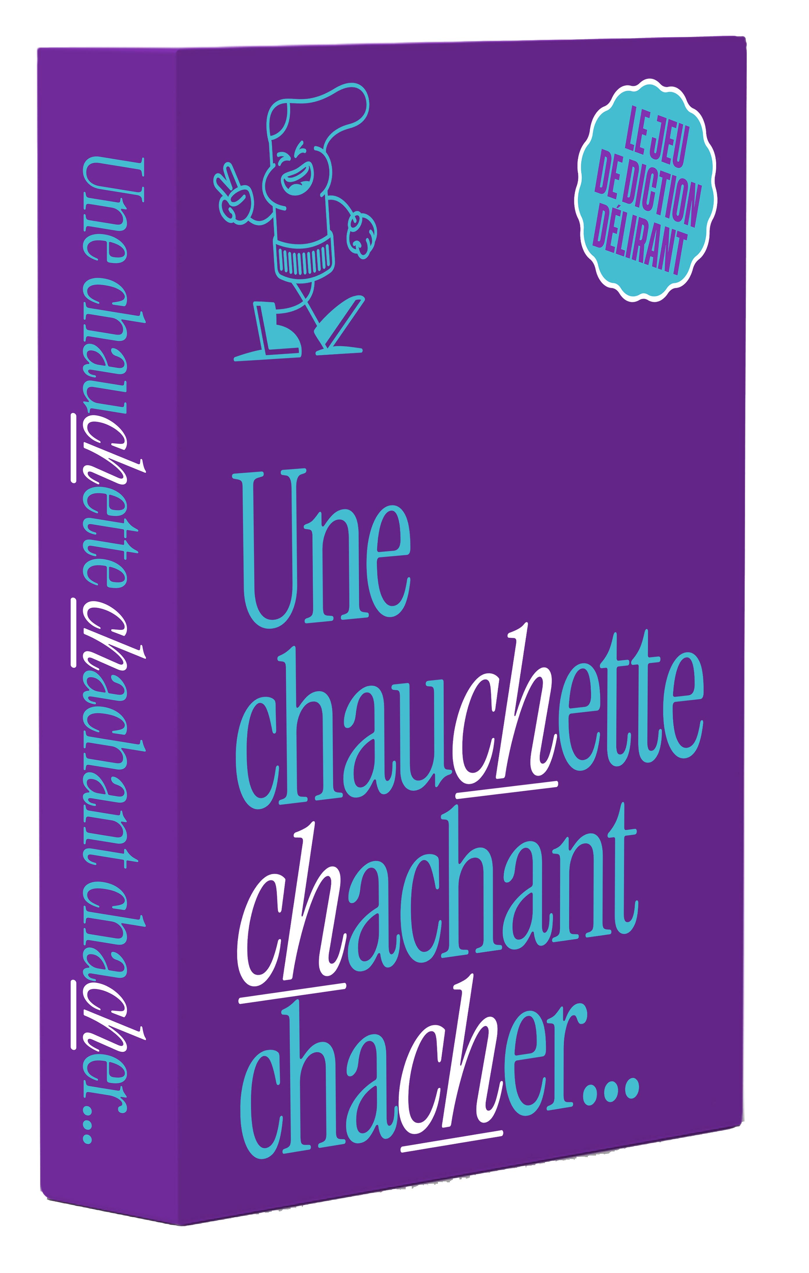 Boite de Une chauchette chachant chacher