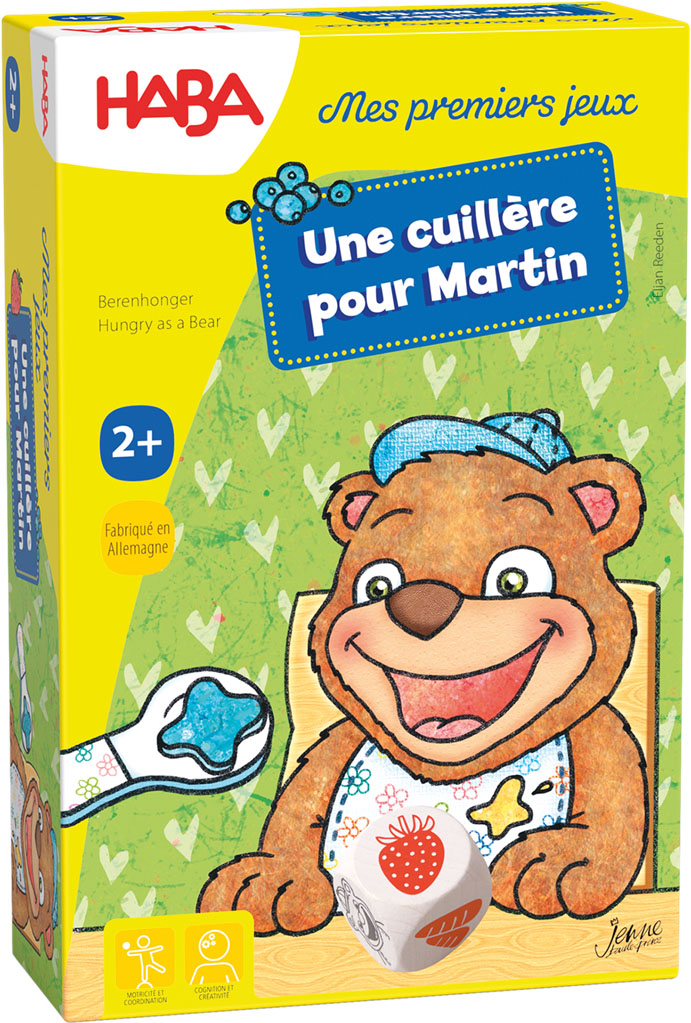 Boite de Mes premiers jeux - Une cuillère pour Martin