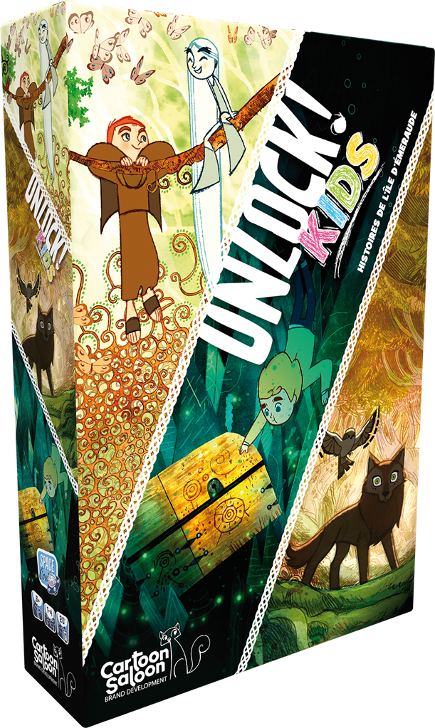 Boite de Unlock! Kids - Histoires de l'île d'Émeraude