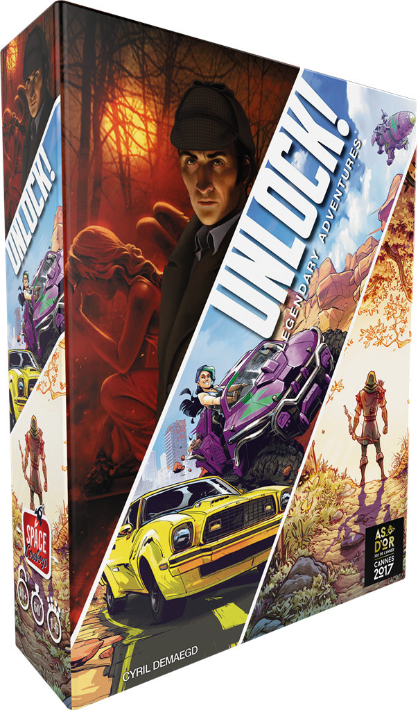 Boite de Unlock! 9 - Legendary Adventures