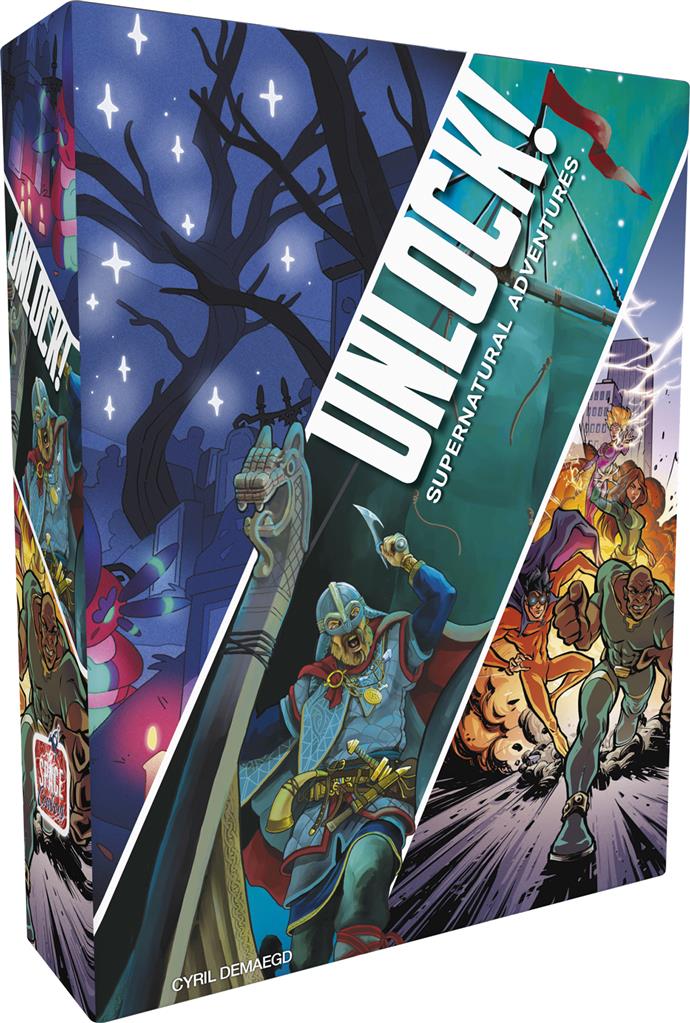 Boite de Unlock! 12 - Supernatural Adventures