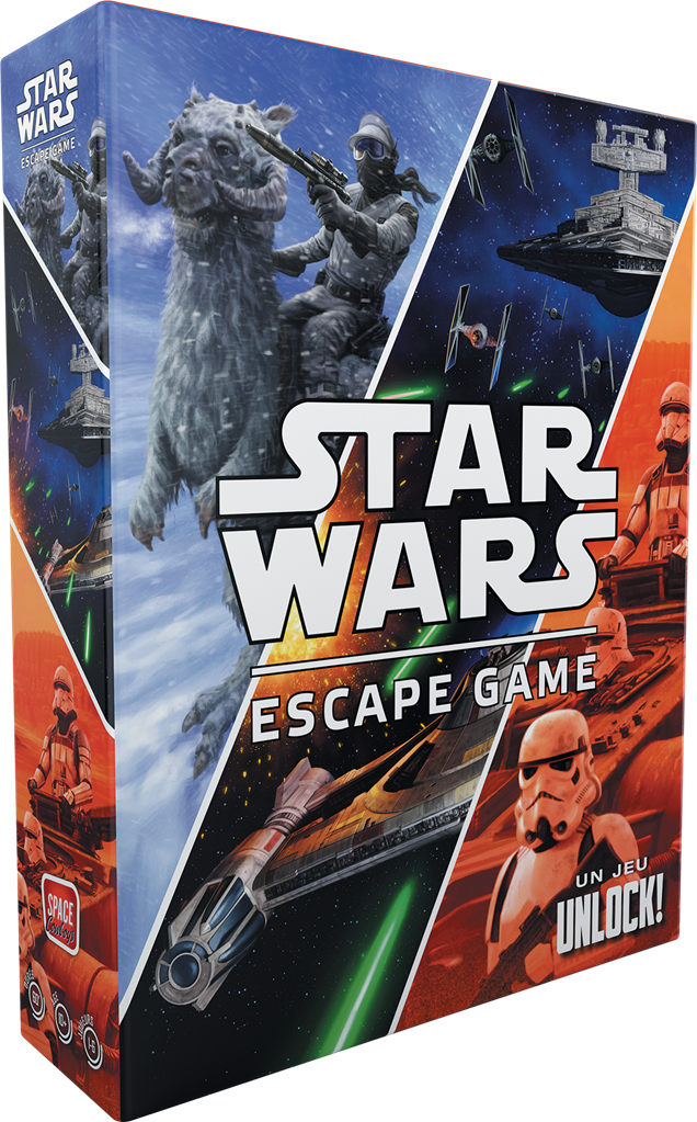 Boite de Star Wars Escape Game - Un jeu Unlock!