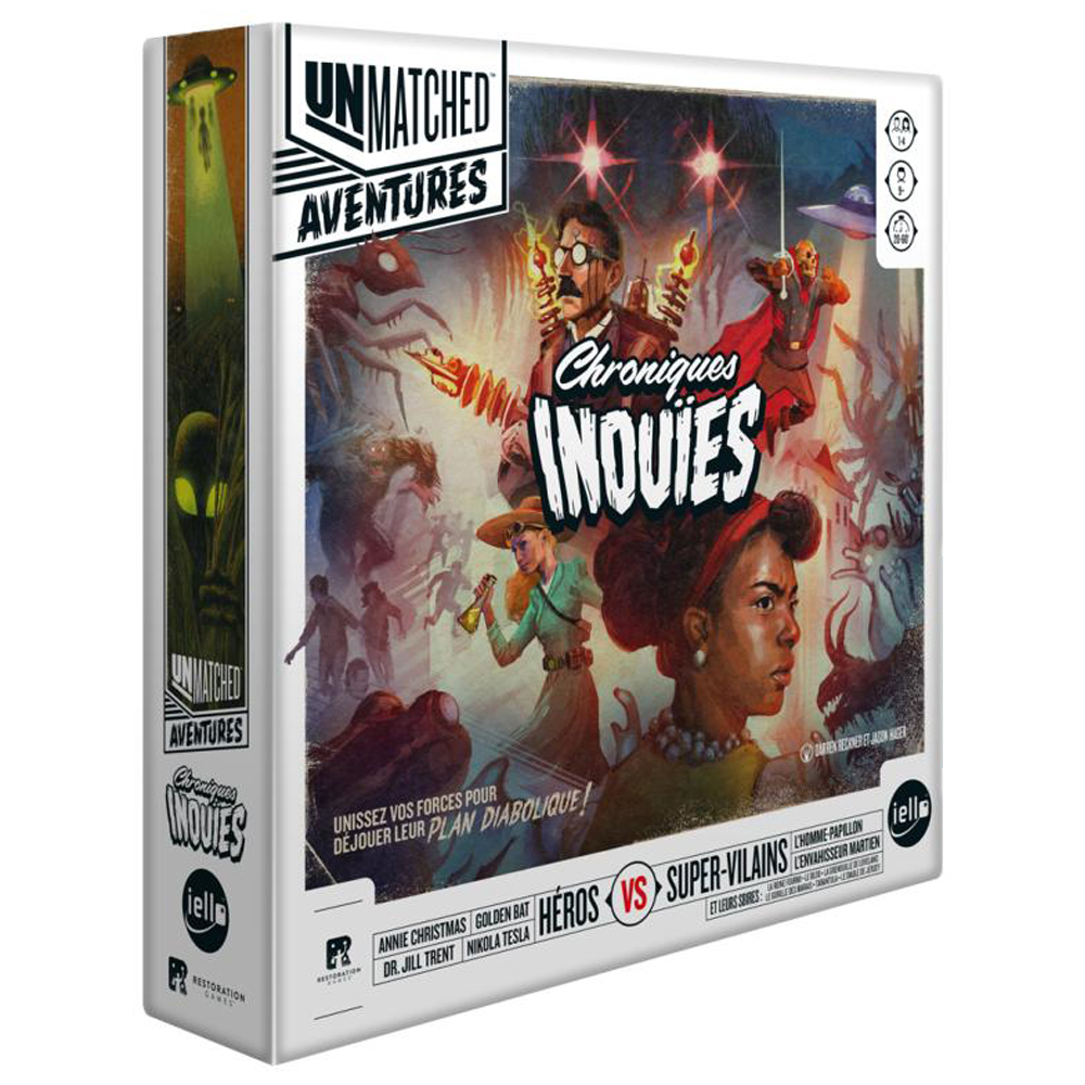 Boite de Unmatched Aventures - Chroniques Inouïes