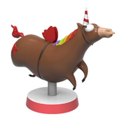 Boite de Unicorn Fever - Figurine Francky