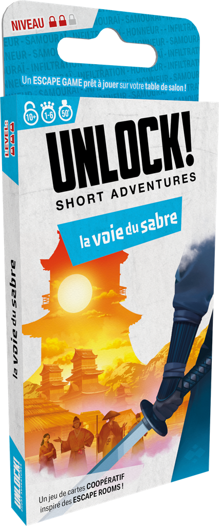 Boite de Unlock! Short Adventures - La Voie du Sabre