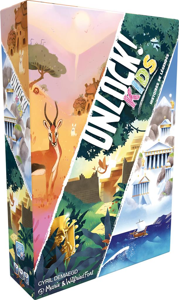 Boite de Unlock! Kids - Histoires de Légendes