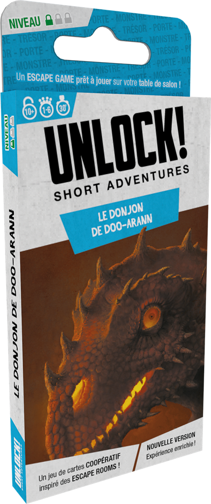 Boite de Unlock! Short Adventures - Le Donjon de Doo-Arann