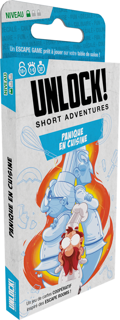 Boite de Unlock! Short Adventures - Panique en Cuisine