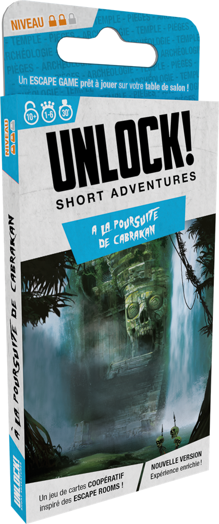 Boite de Unlock! Short Adventures - À la Poursuite de Cabrakan