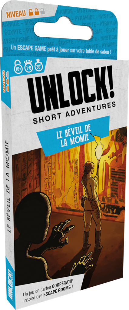 Boite de Unlock! Short Adventures - Le Réveil de la Momie