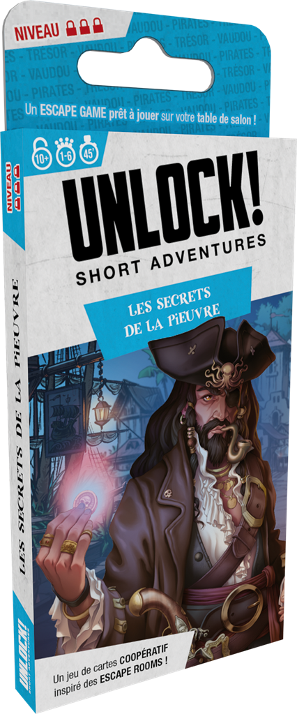 Boite de Unlock! Short Adventures - Les Secrets de la Pieuvre