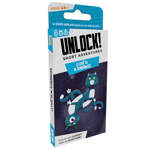 Boite de Unlock! Short Adventures - Le Chat de M. Schrödinger