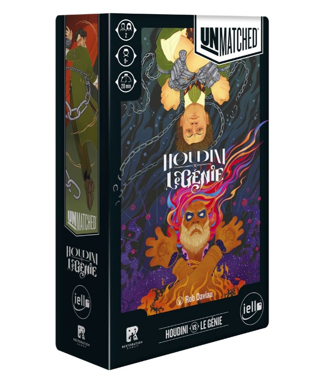 Boite de Unmatched - Houdini Vs Le Génie