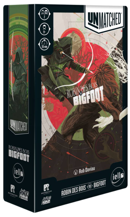Boite de Unmatched - Robin des Bois vs Bigfoot