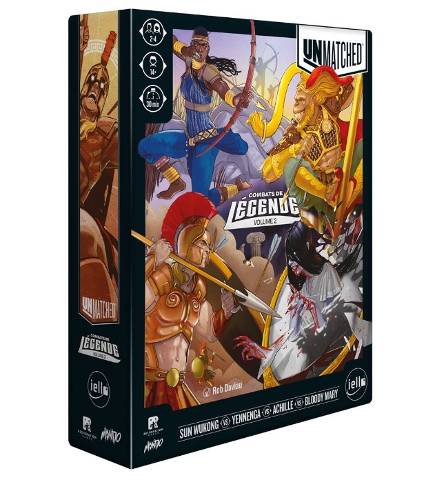 Boite de Unmatched - Combats de Légende - Volume 2