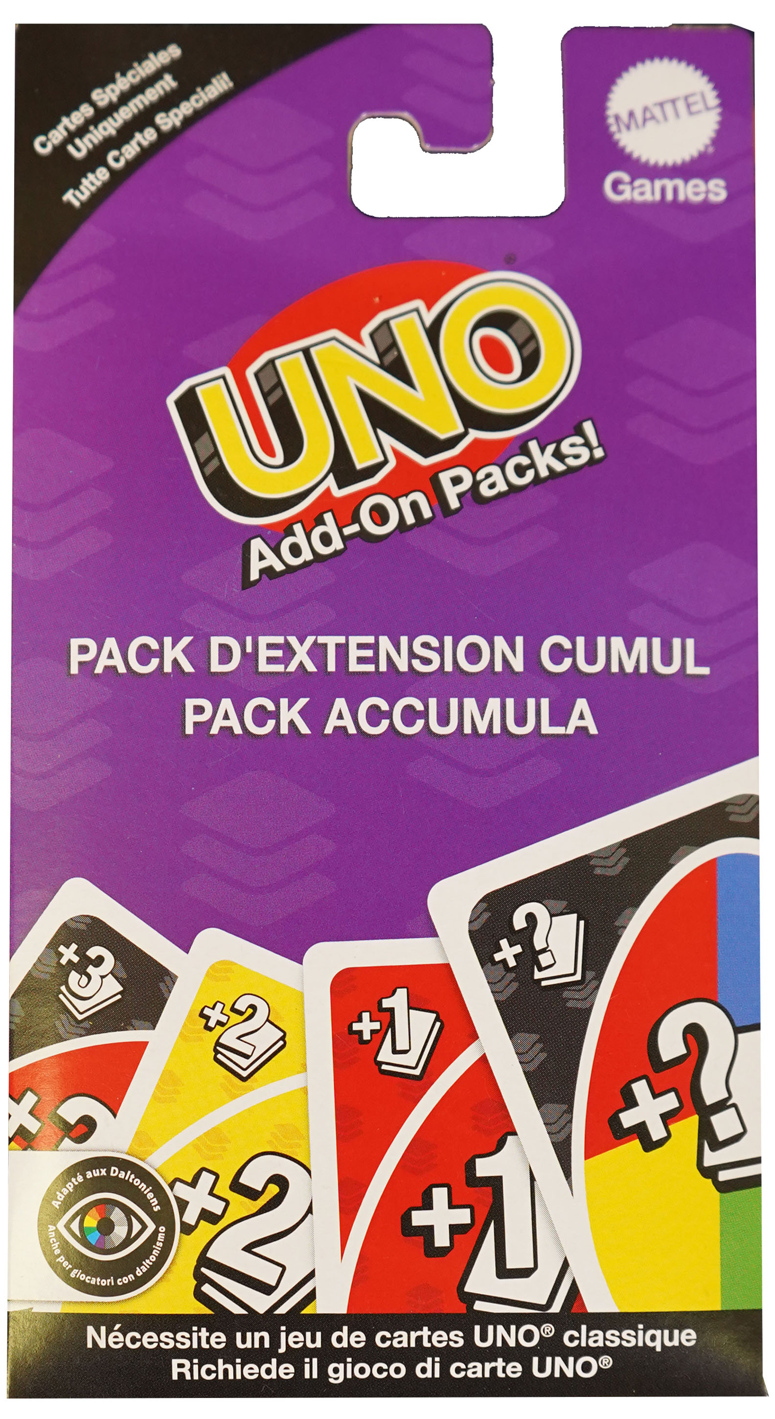 Boite de Uno - Pack d'extension Cumul