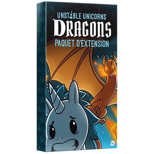 Boite de Unstable Unicorns : Extension Dragons