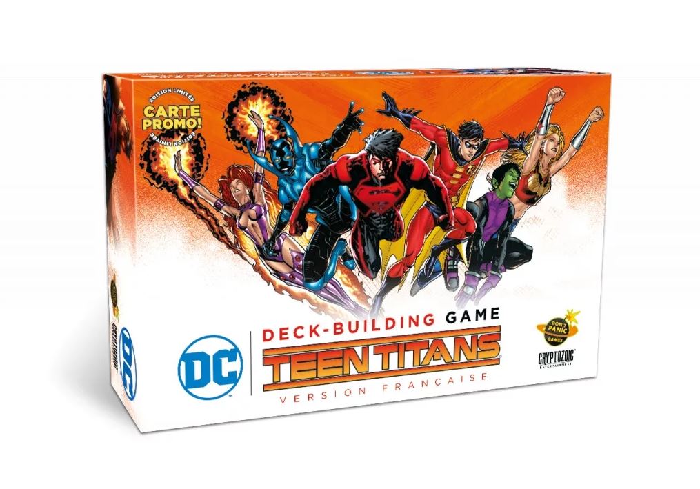 Boite de DC Comics Deck Building Game : Teen Titans