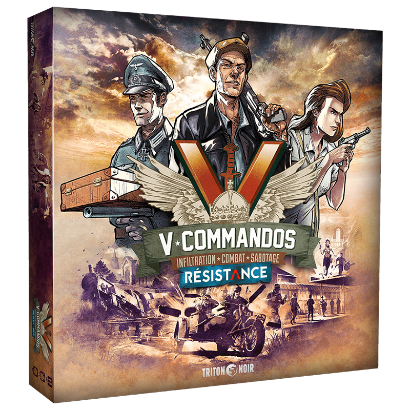 Boite de V-Commandos : Résistance